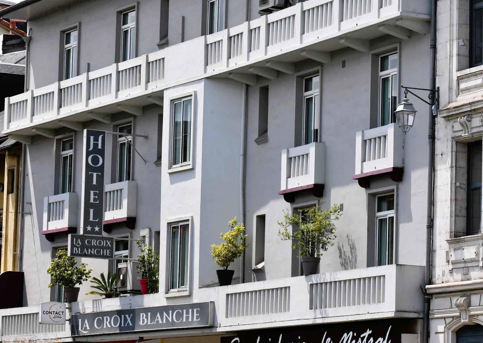 Hôtel La Croix Blanche Tarbes Exterior foto